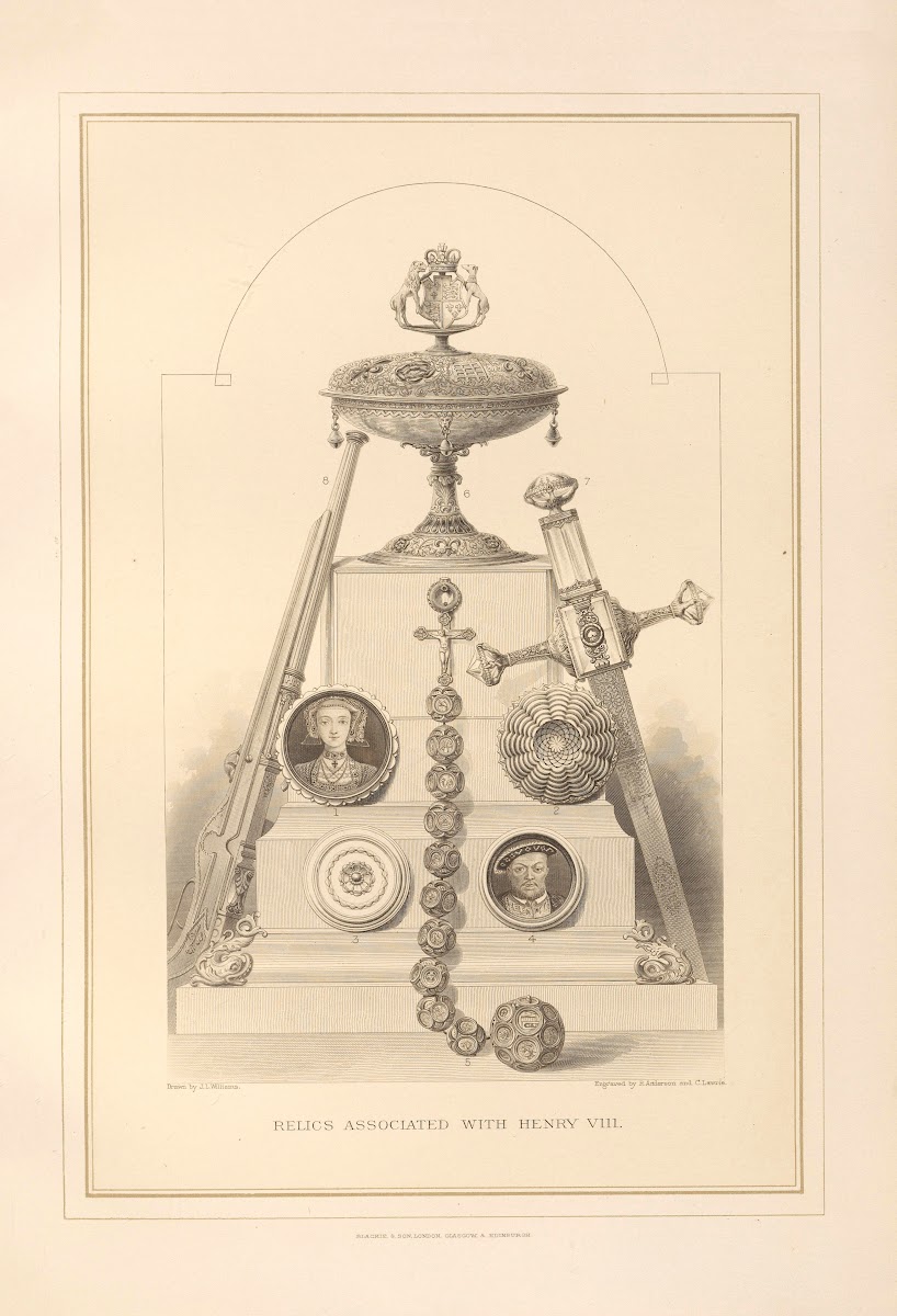 Relics associated with Henry VIII 19th century