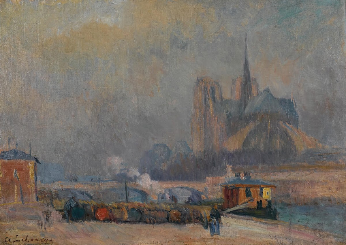 Notre Dame De Paris Vue Du Quai De La Tournelle