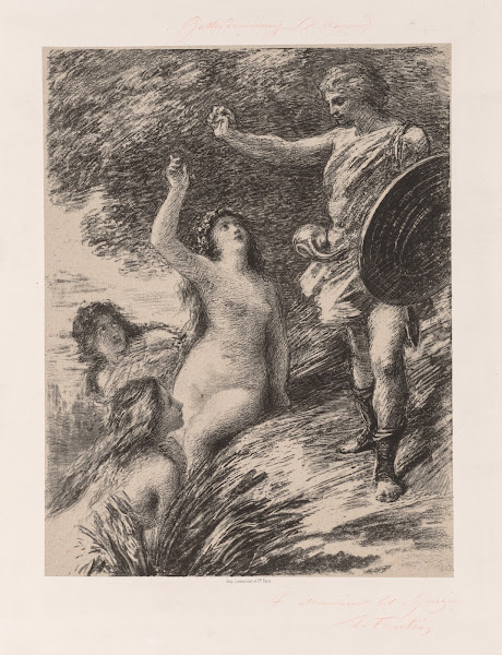 Siegfried and the Daughters of the Rhine c 1880