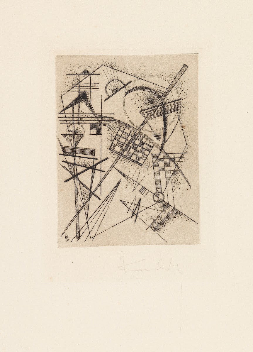 Radierung für die Deutsche Kunstgemeinschaft 1926