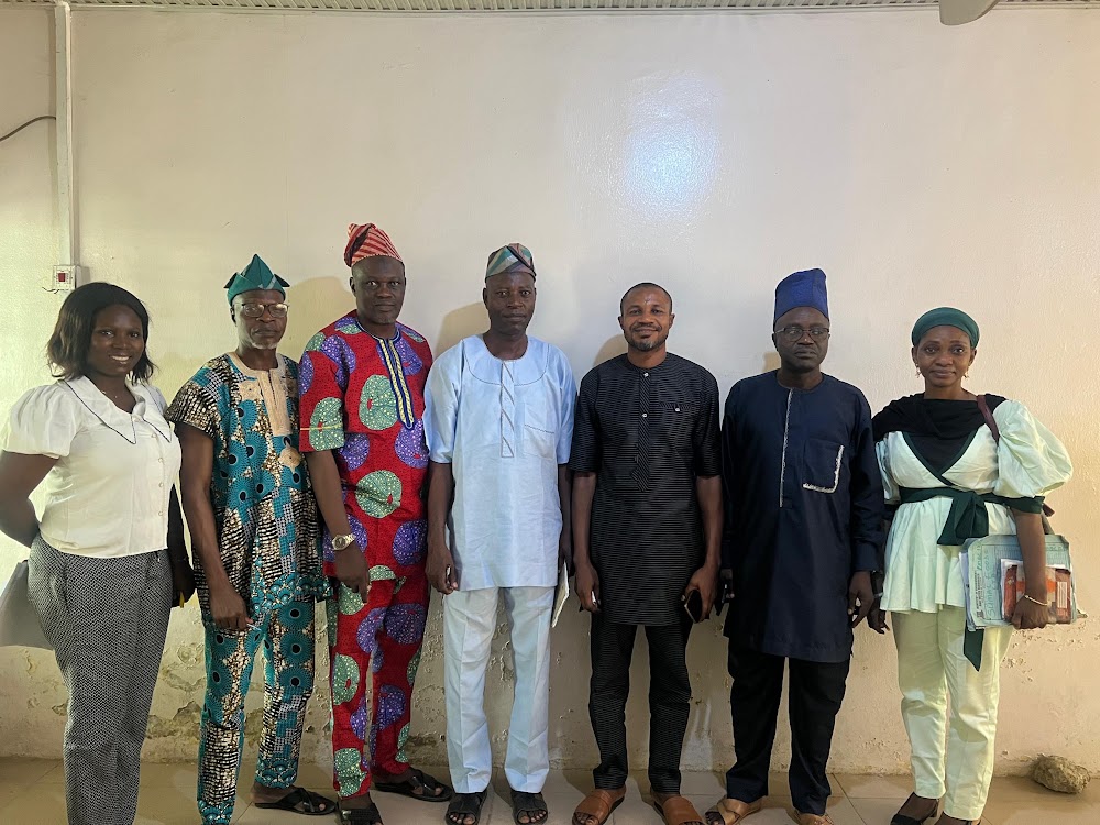 FairAction Nigeria briefing the Oyo State Ministry of Environment and Water Resources