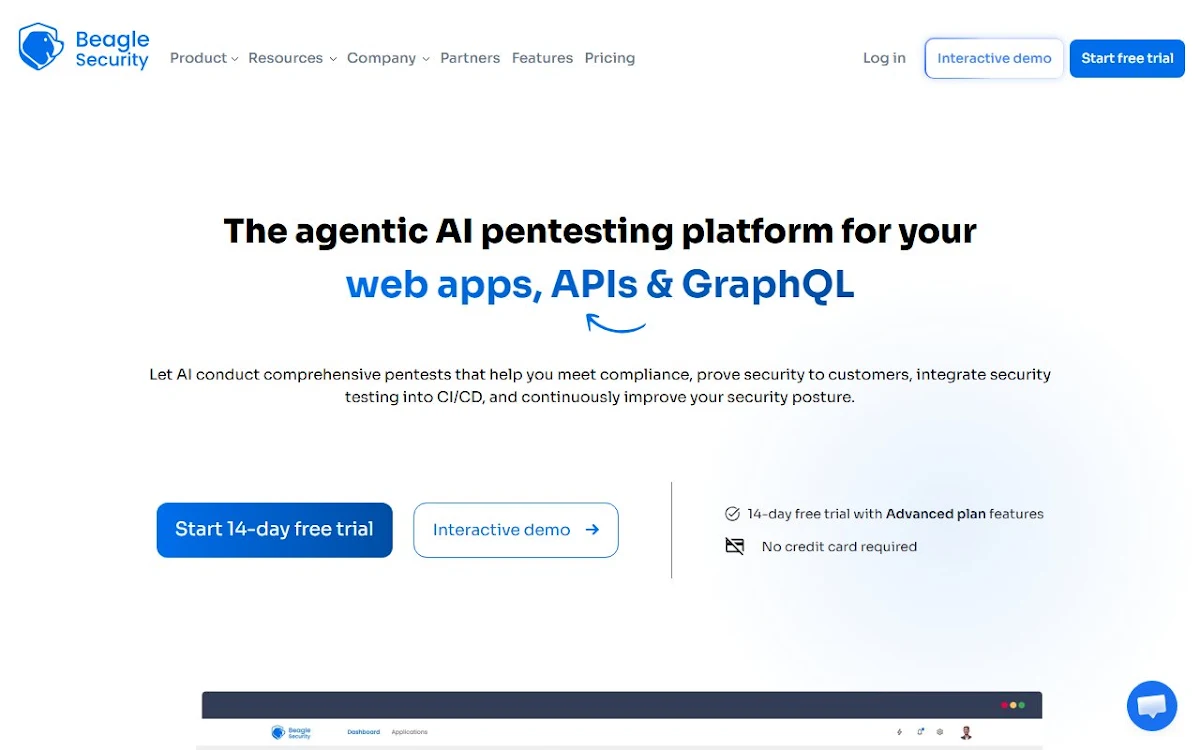 Captura de Beagle Security
