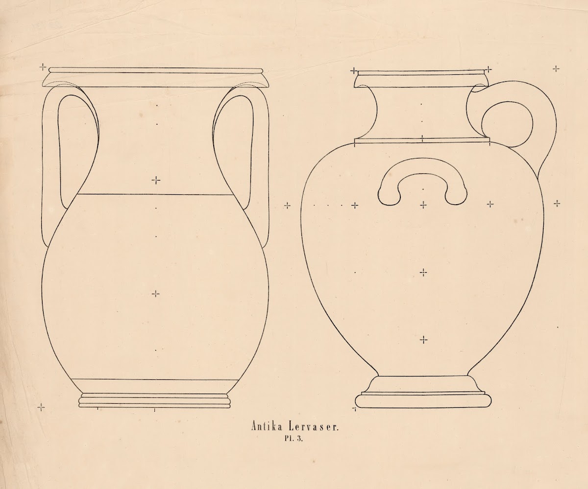 Antikke Lervaser 1863