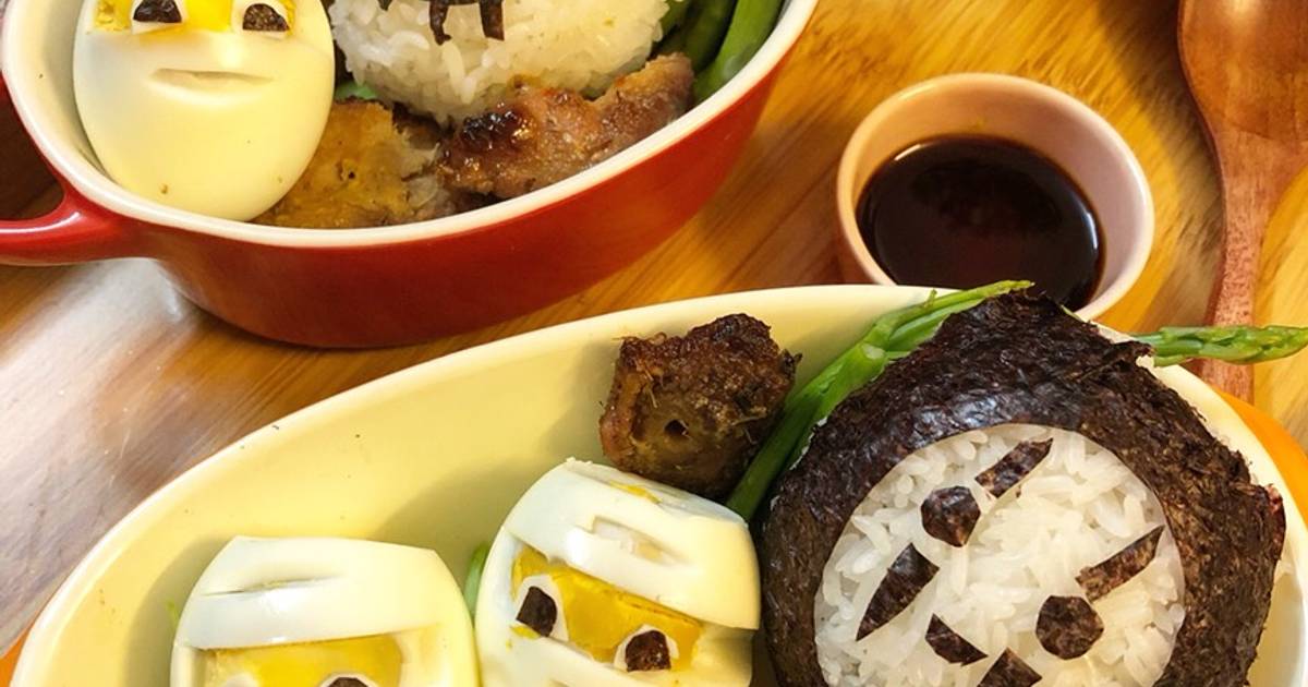 Bento Halloween cho bé phần 2