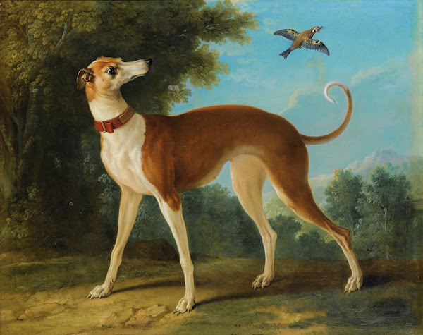 Greyhound In A Landscape 1746