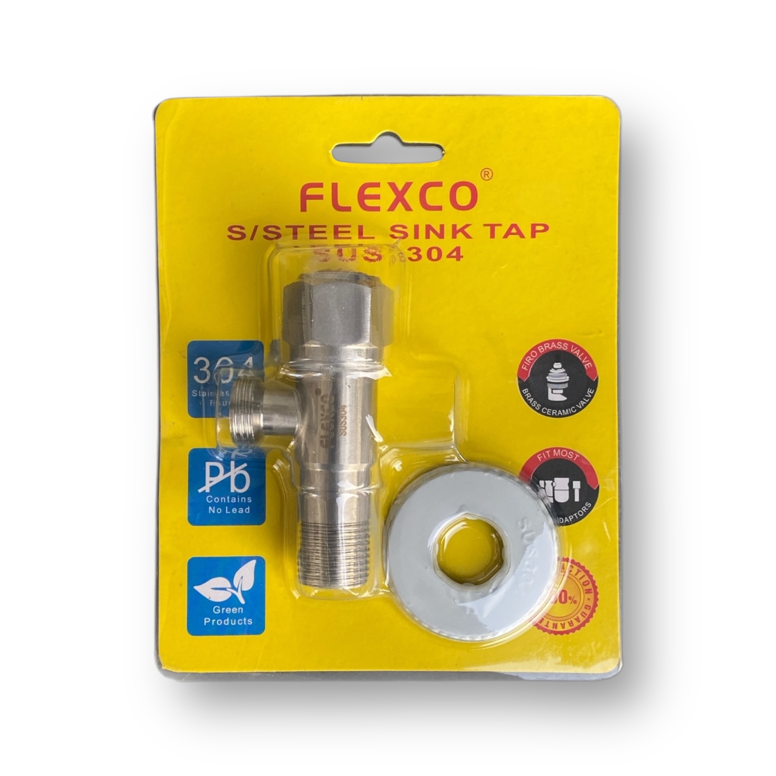 Flexco Stainless Steel 1-Way Angle Valve