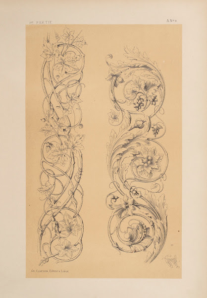 Arabesques à sujets du règne végétal 1866