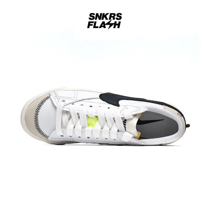 NIKE BLAZER LOW 77 JUMBO WHITE BLACK SAIL - Size 45