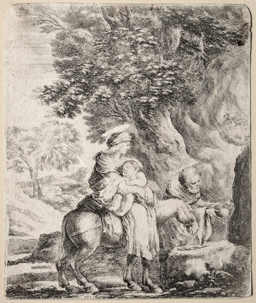 Flight into Egypt c 1662