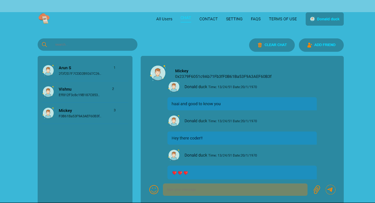 Captura de ChatWeb3