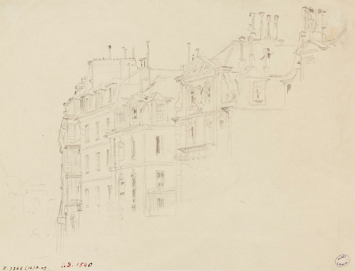 Façades dimmeubles parisiens du XVIIème siècle 1895   1905
