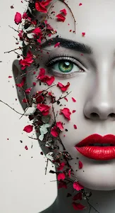 Blooming Pink Cherry Blossoms