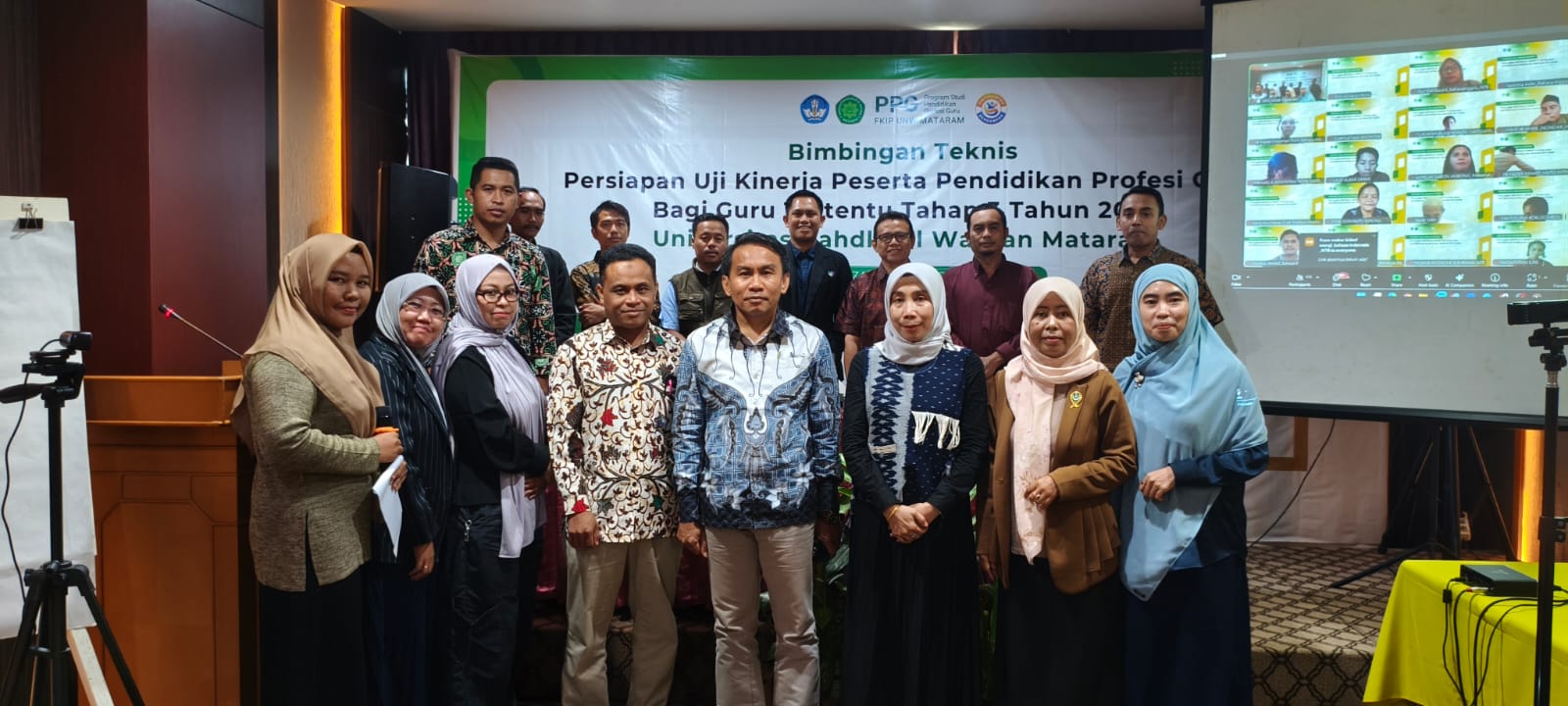 Penguatan Kompetensi Guru Dan Kesiapan UTBK: Bimbingan Teknis Mahasiswa PPG Bagi Guru Tertentu Tahap 3 Tahun 2025 Di Lombok Plaza Hotel