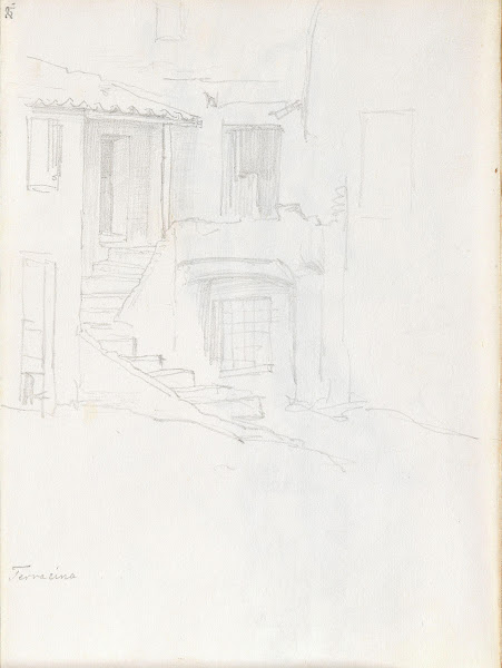 Bebyggelse i Terracina 1842
