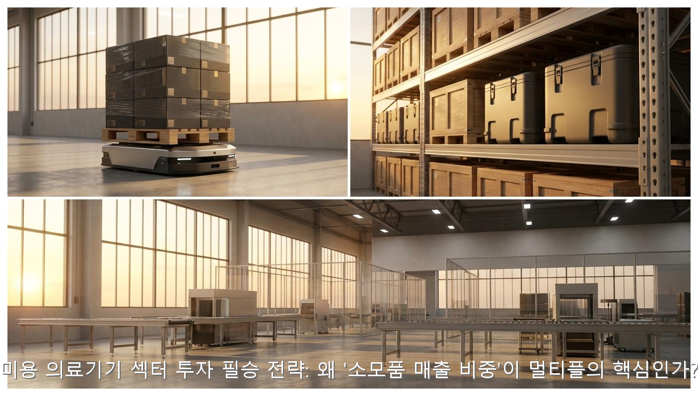 미용 의료기기 섹터 투자 필승 전략: 왜 '소모품 매출 비중'이 멀티플의 핵심인가? 핵심 안내 및 분석 인포그래픽 (5)
