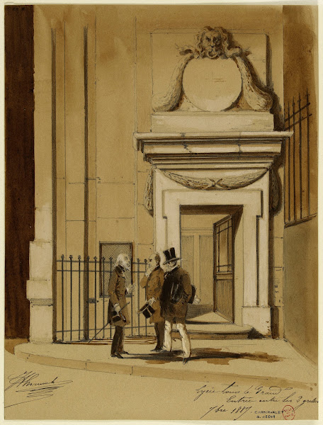 123 rue Saint Jacques porte dentrée du lycée Louis Le Grand 5ème arrondissement