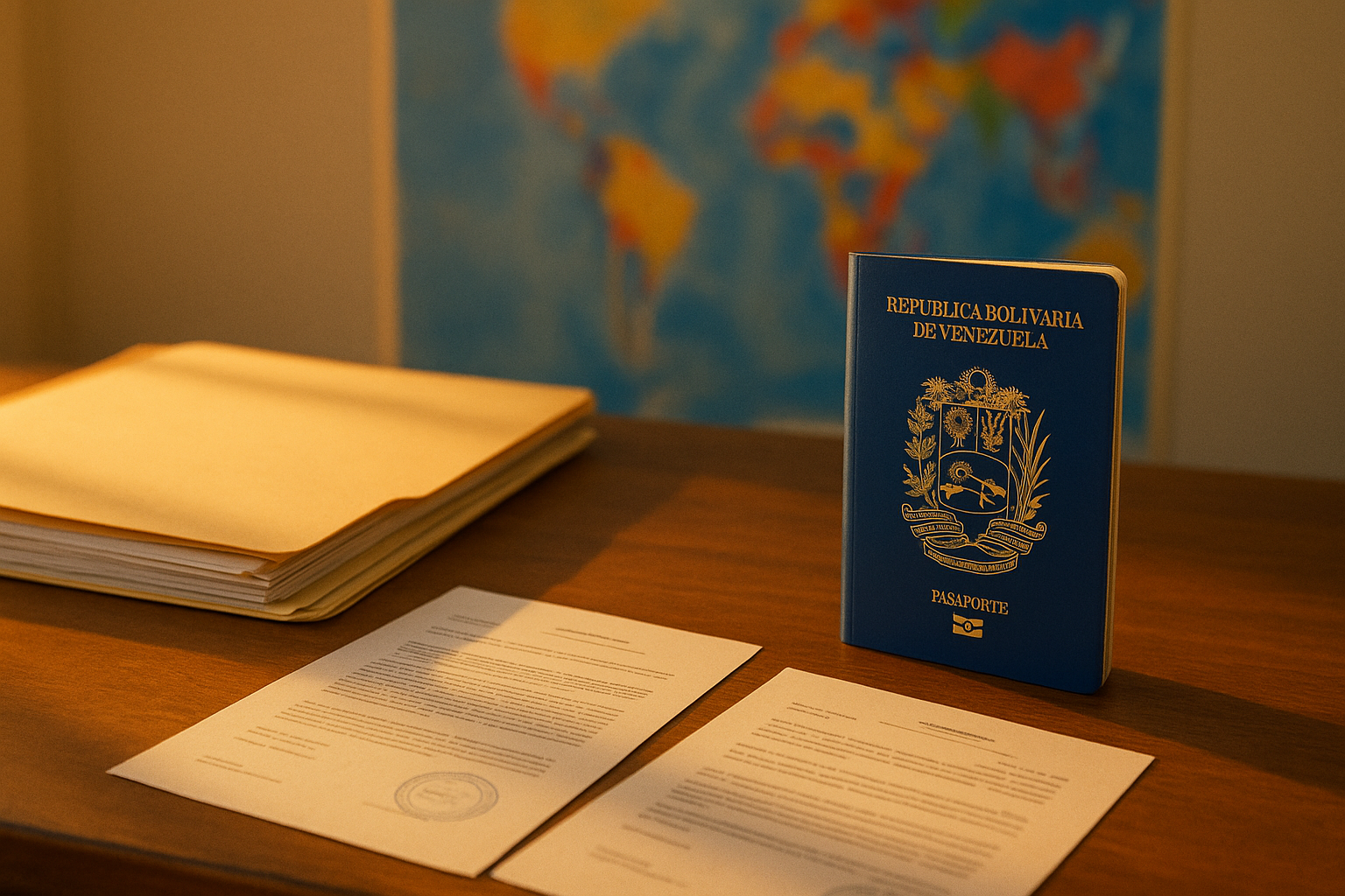 Checklist de trámites y documentos para migrantes venezolanos en el exterior