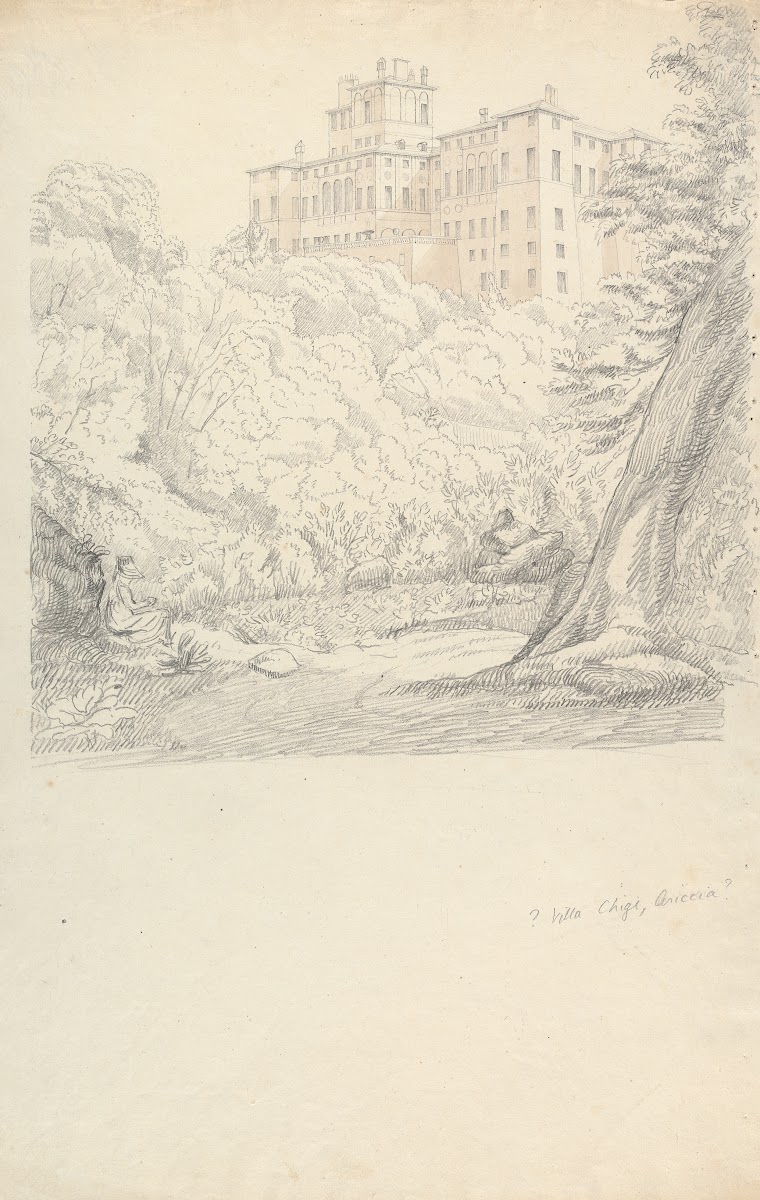 Villa Chigi Ariccia between 1818 and 1822