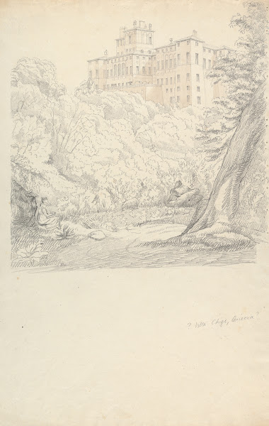 Villa Chigi Ariccia between 1818 and 1822