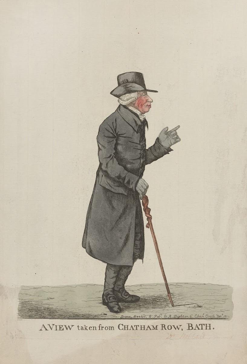 A view taken from Chatham Row Bath 1809