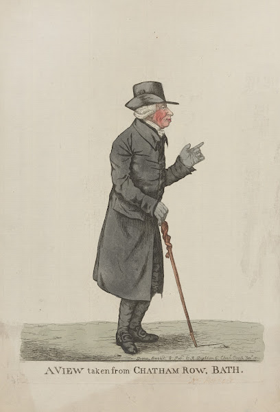 A view taken from Chatham Row Bath 1809