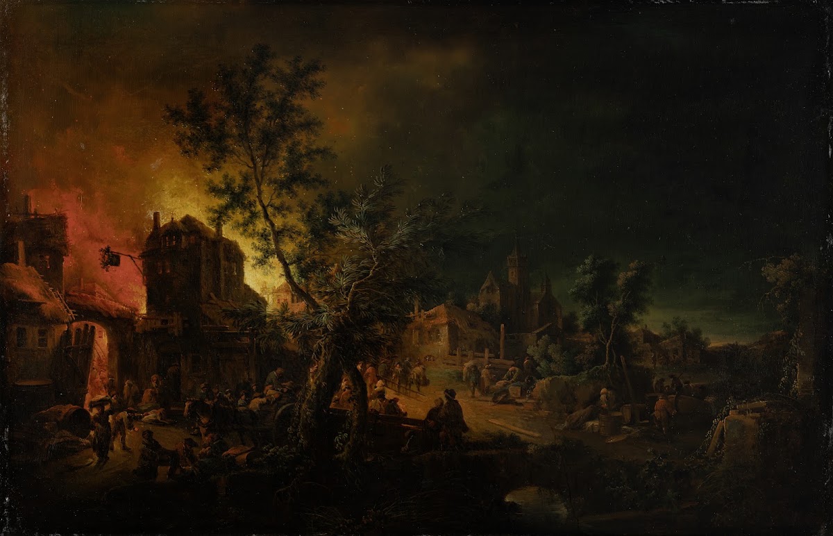 Conflagration at Night 1762 1769