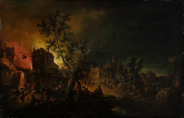 Conflagration at Night 1762 1769