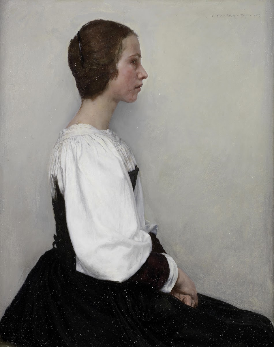 Portrait Of A Young Lady 1903