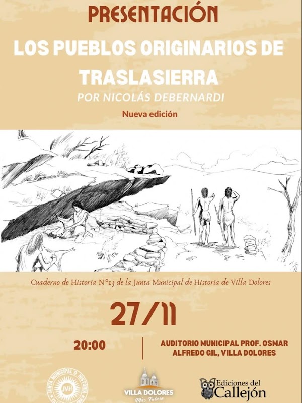 Presentación Cuaderno de Historia N°13: Los Pueblos Originarios de Traslasierra