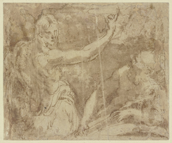 Die Heiligen Johannes der Täufer und Hieronymus 1526