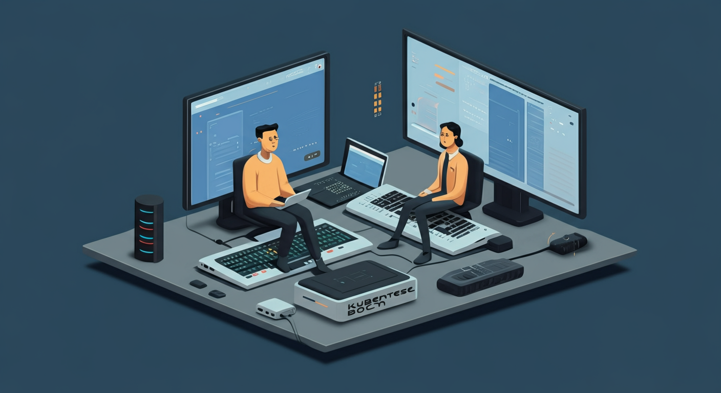 AI 생성 이미지: Kubernetes HPA 설정 오류, CPU/메모리 임계값 튜닝 실전