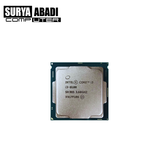 PROCESSOR INTEL CORE I3 8100