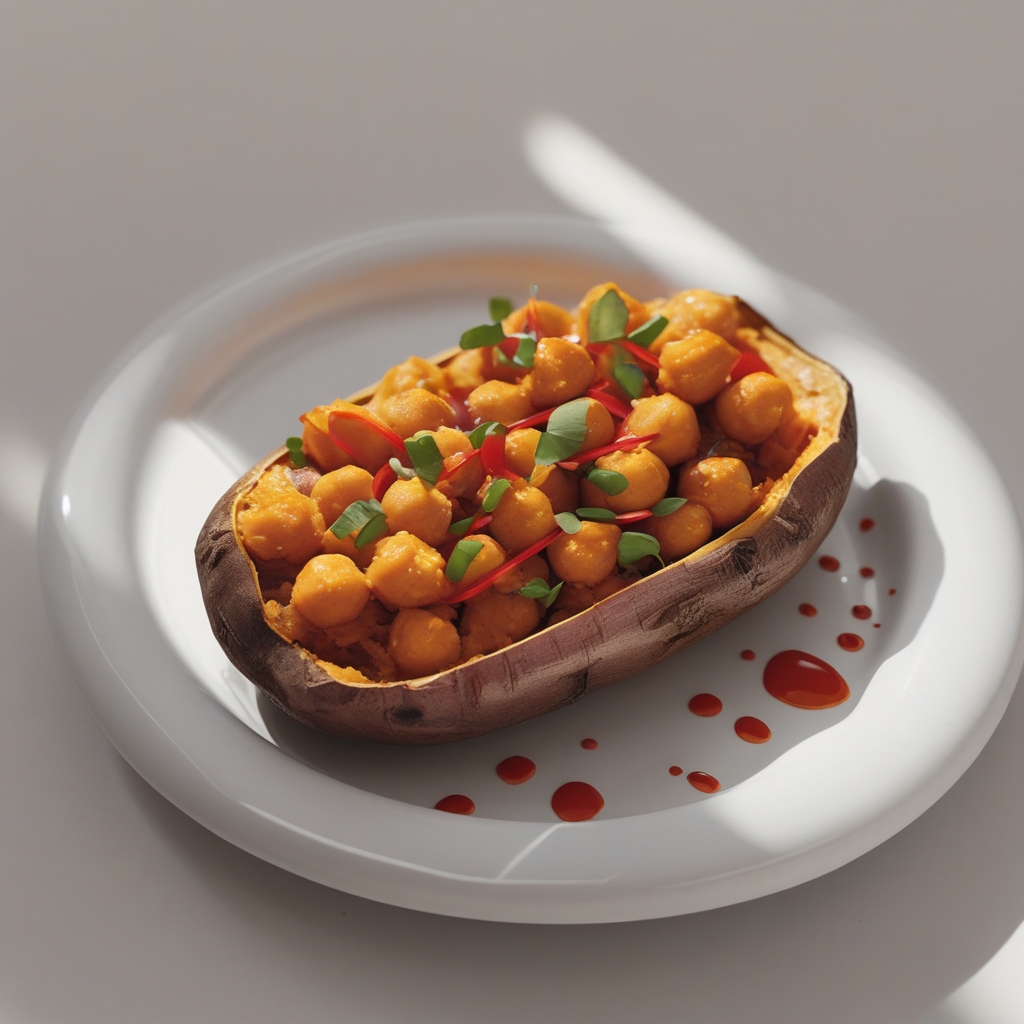 Final Buffalo Chickpea Sweet Potato Bake