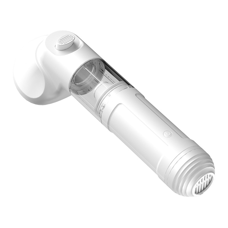 Hairbrush with vacuum function for small dogs