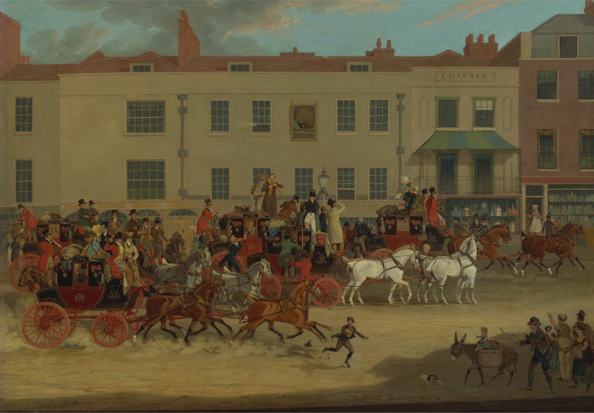 North Country Mails at the Peacock Islington 1821