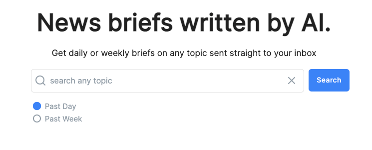 Captura de Bullet Points AI