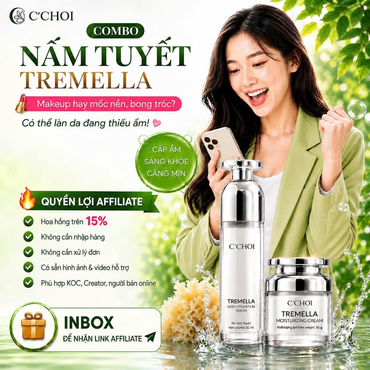 Combo Dưỡng Ẩm C'Choi