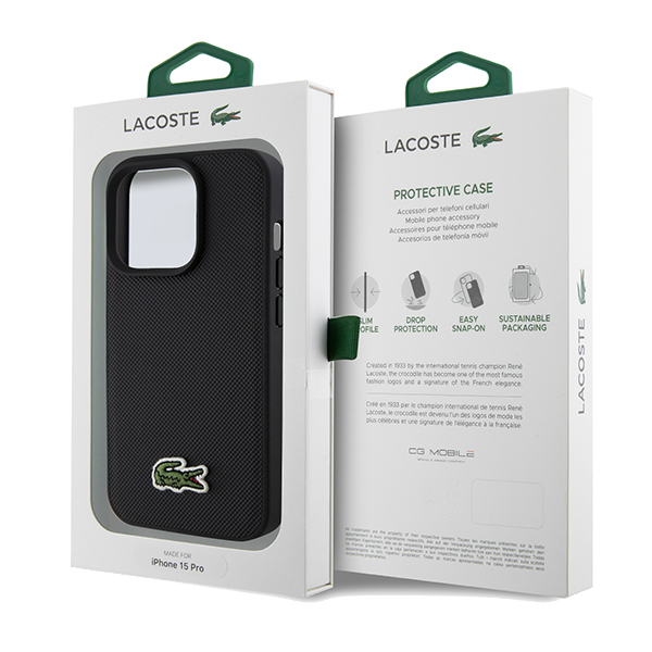 Lacoste Iconic Petit Pique MagSafe Features