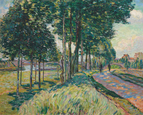 La Seine à Charenton circa 1880