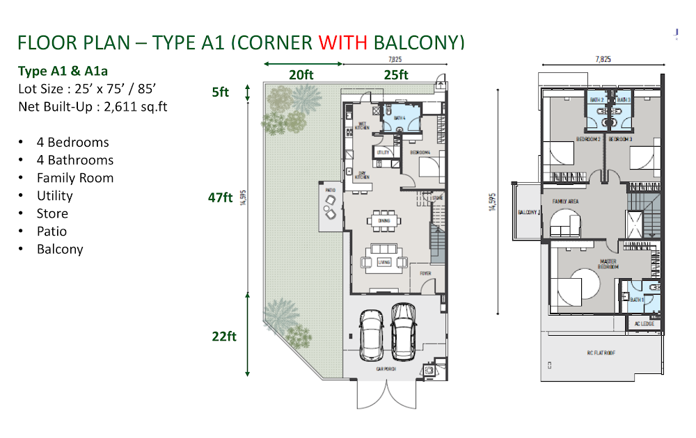 Jardin Residences 2 (Precinct 6A1) floor plan