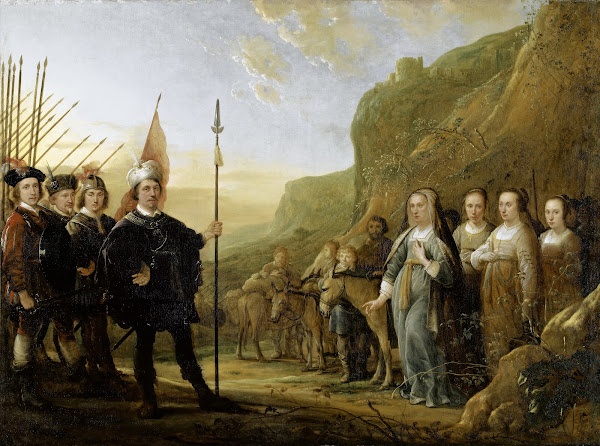 The Encounter of David and Abigail Portrait of the family of Lowijs Jacobsz Mole