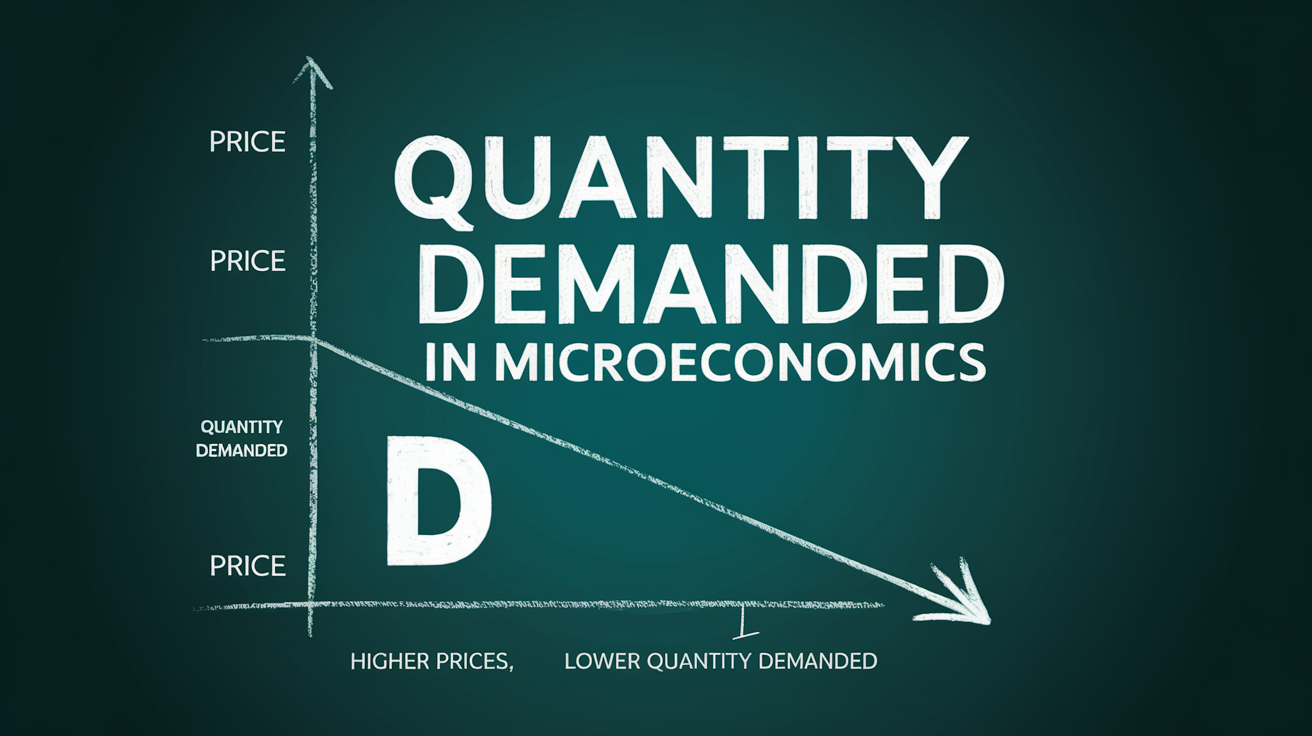 What is Quantity Demanded in Microeconomics?