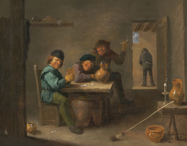 Peasants in a Tavern c 1633