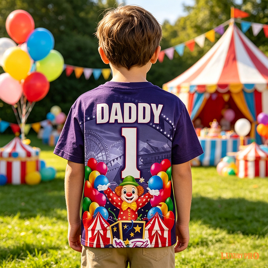 AOP KHU Kids Short Sleeve T-Shirt