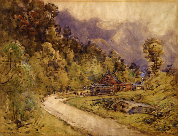 Old cottage Arthurs Pass 1920s