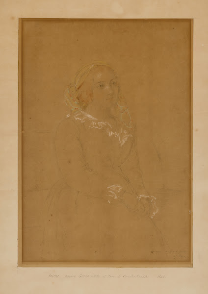 Helene a young Greek Lady of Pera di Constantinople 1845