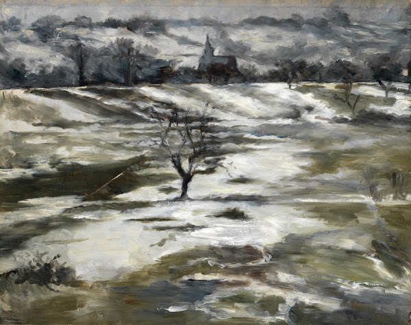 Taunuslandschaft im Vorfrühling 1875