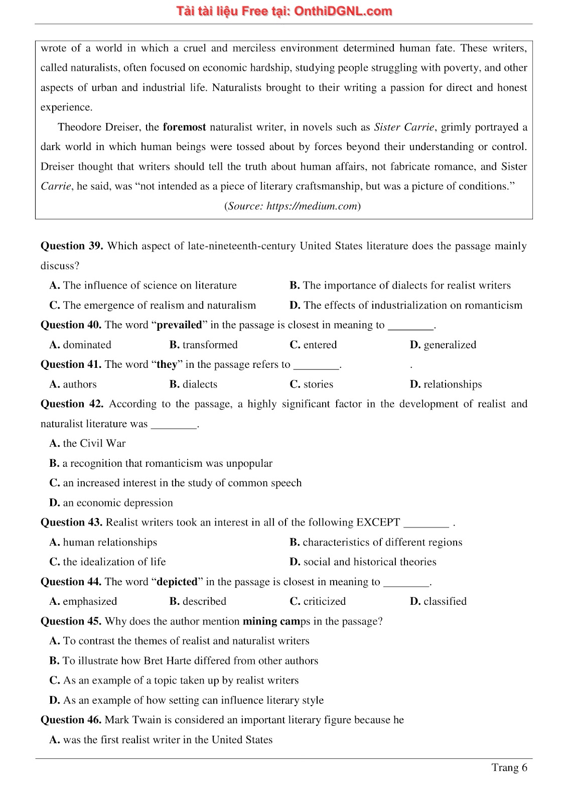 660 bài tập môn Tiếng Anh - Ôn thi ĐGNL ĐHBK Hà Nội Phần 1