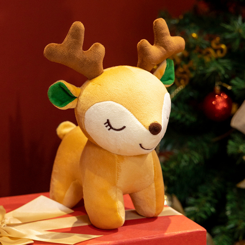 Christmas plush toys and pillows