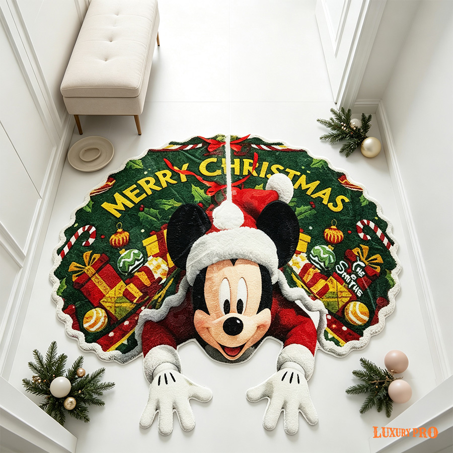 Christmas Special-Shaped Floor Mat